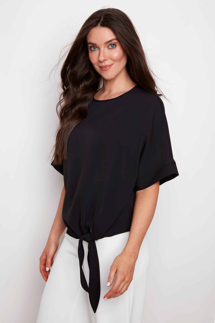 Vegan Silk Tie Knot T-shirt