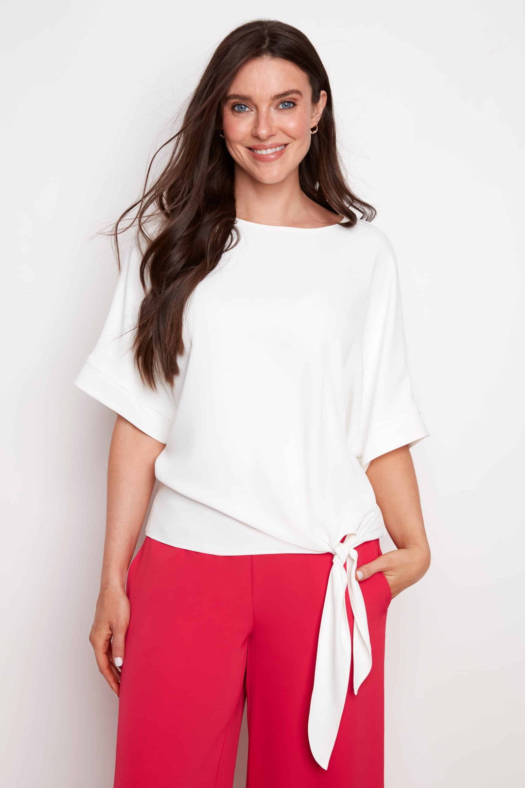 Vegan Silk Tie Knot T-shirt
