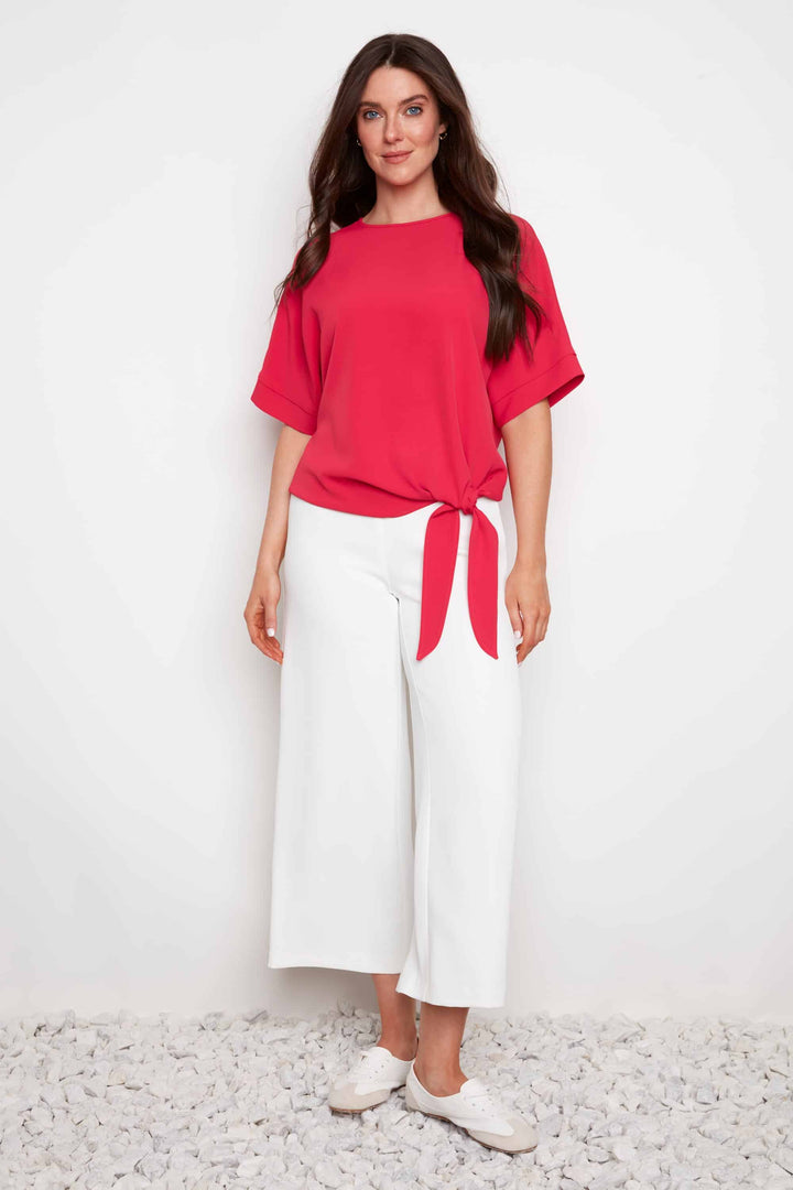 Vegan Silk Tie Knot T-shirt