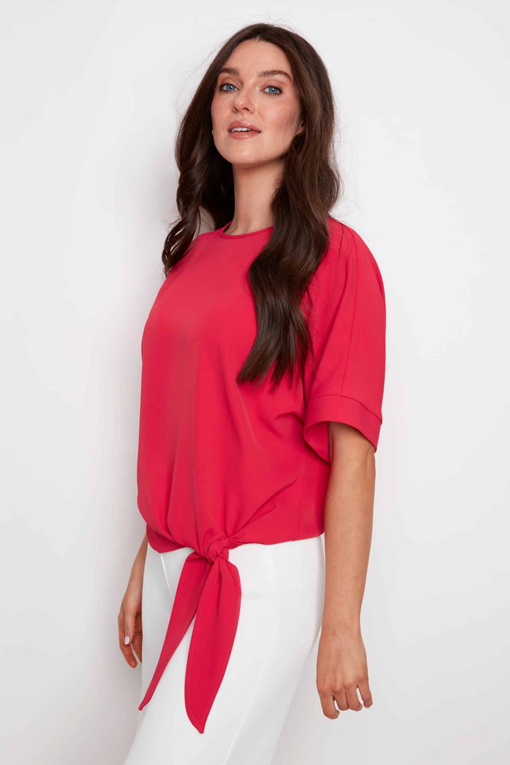 Vegan Silk Tie Knot T-shirt