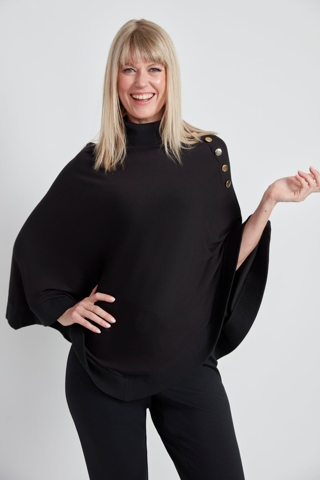 UP! Womens Cape Top 30647