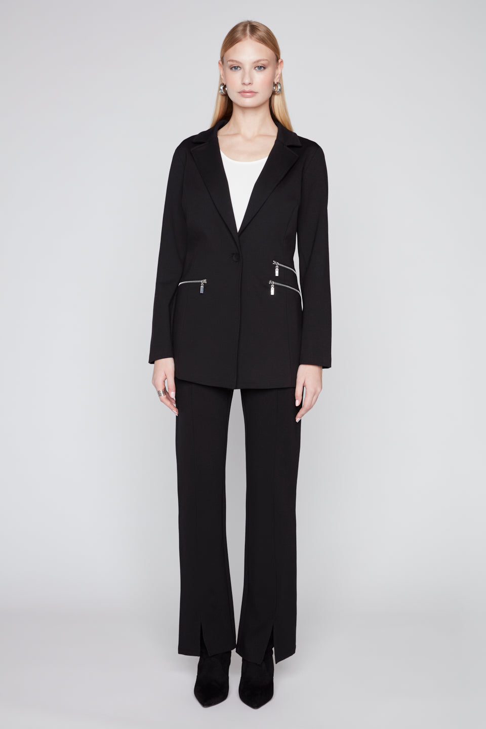 Compli K Blazer With Multi Zipper Pockets 36590