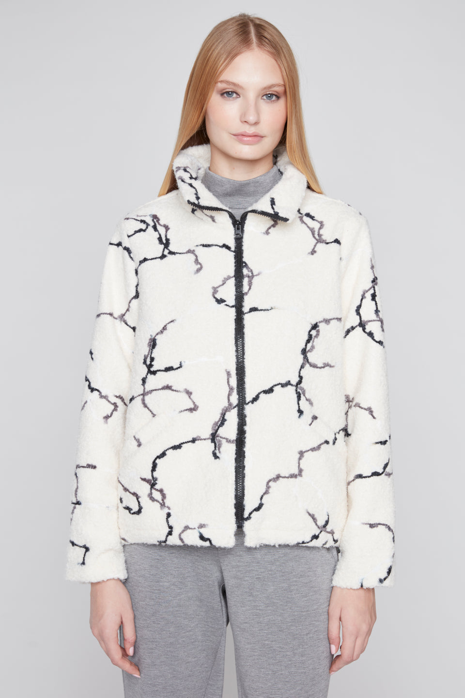Compli K Novelty Zip Front Jacket 36596