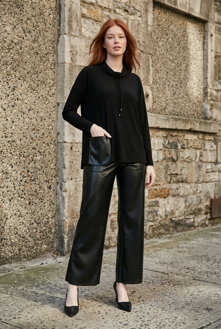 Compli K Pop Over Top With Front Pocket Detail 36599