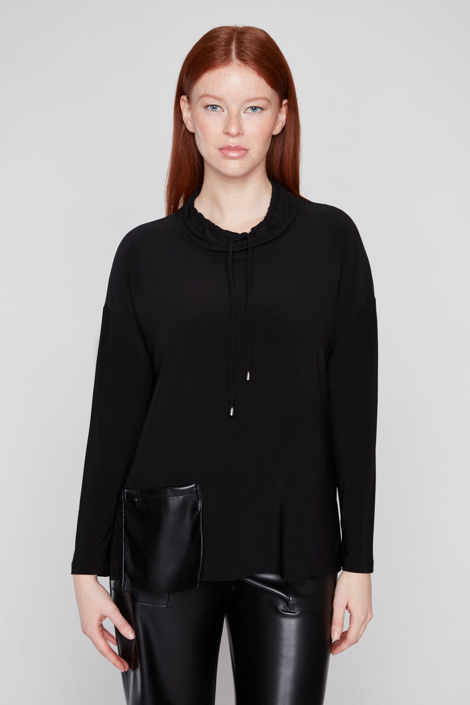 Compli K Pop Over Top With Front Pocket Detail 36599