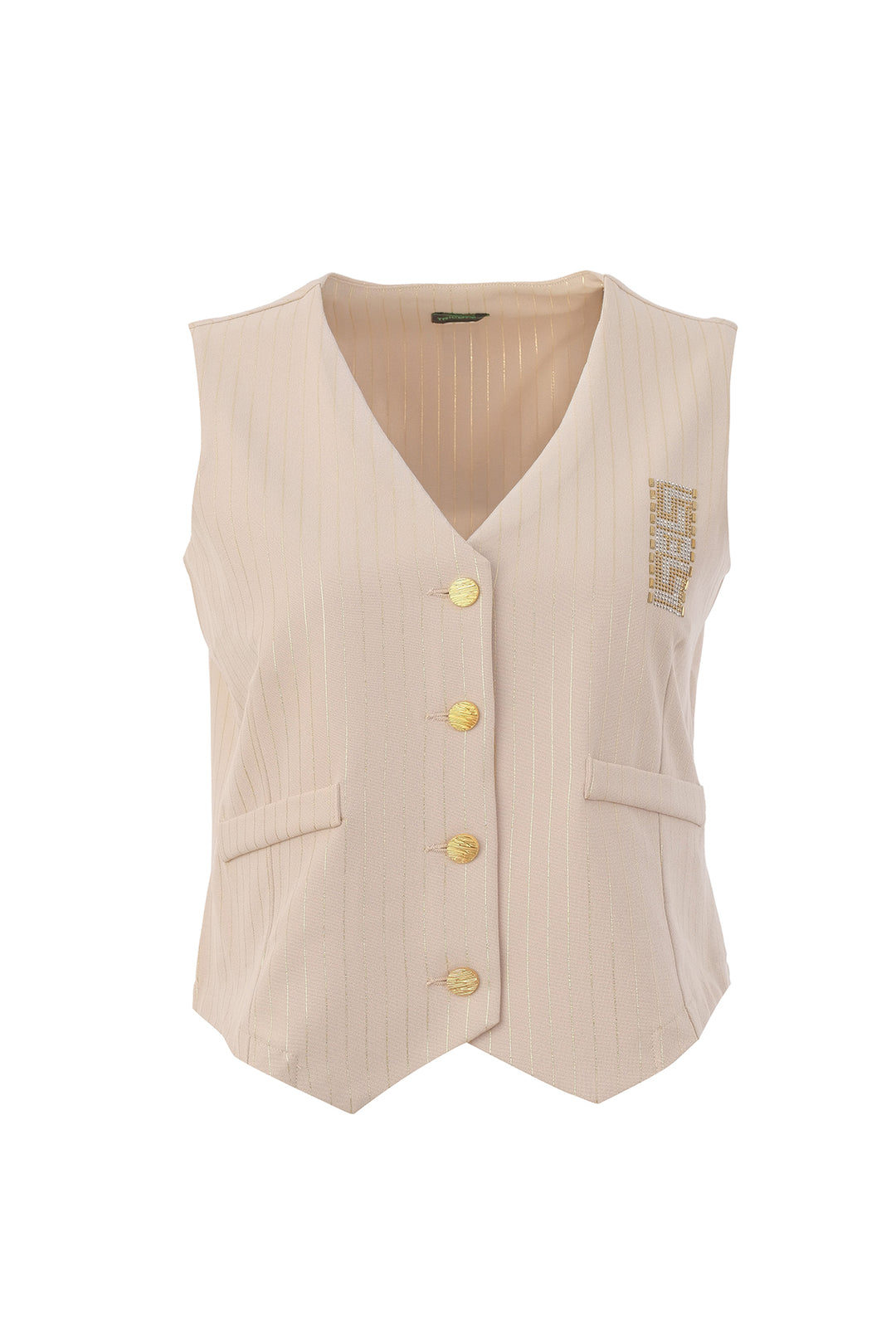 Tricotto Woven Vest 56105