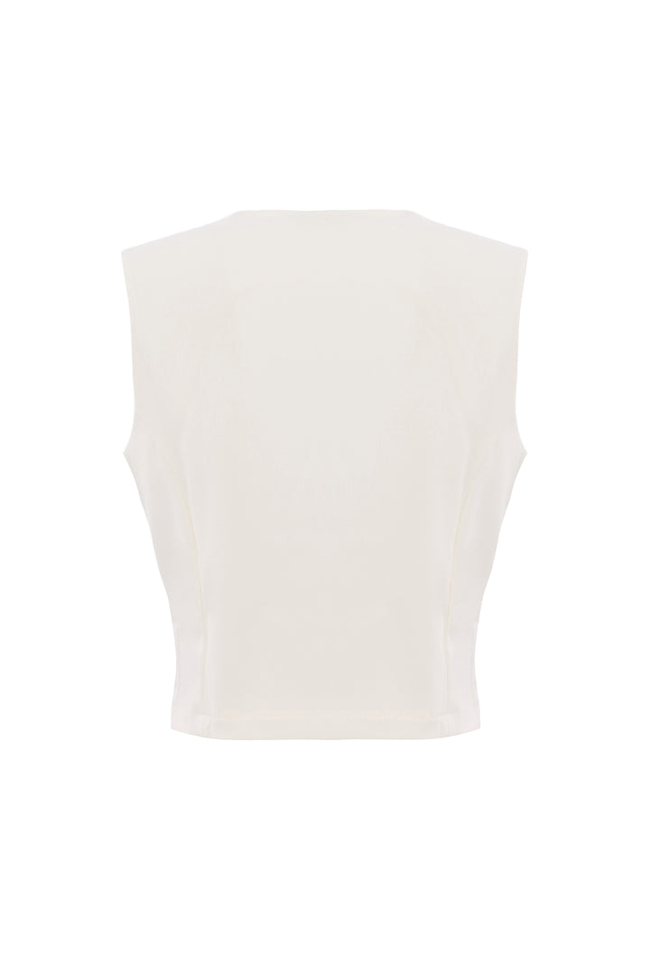 Tricotto Woven Vest 56114