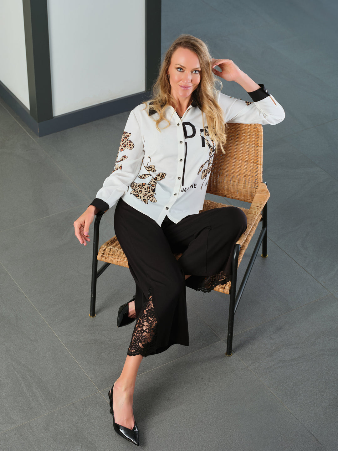 Tricotto Woven Blouse 56118