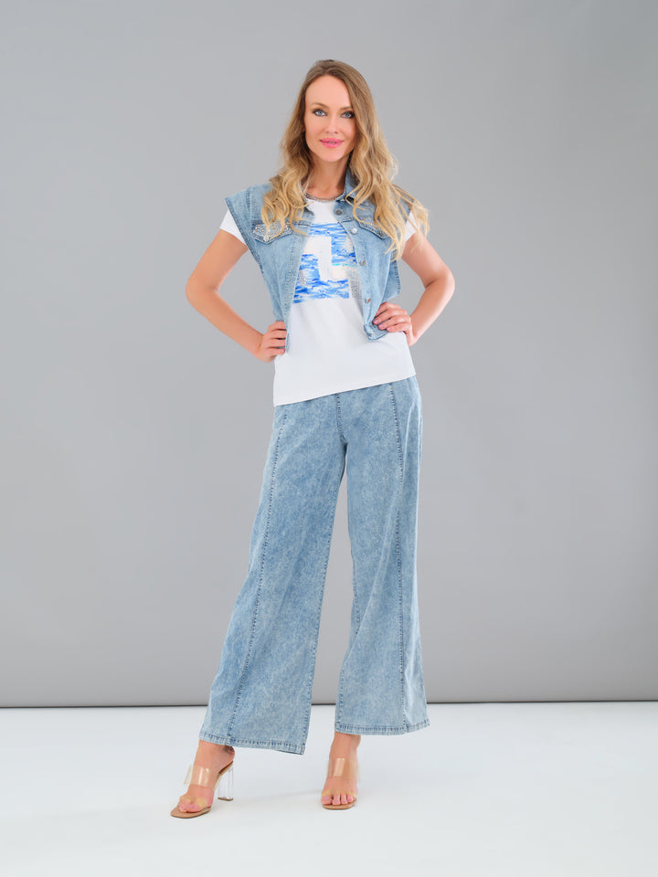 Tricotto Woven Jeans 56258