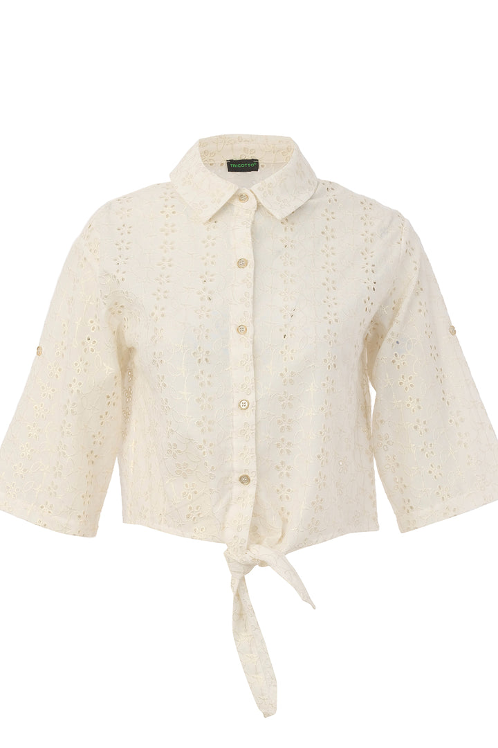 Tricotto Woven Blouse 56232