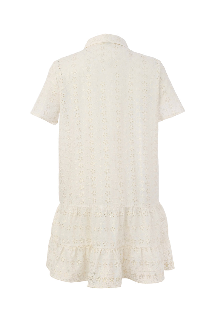 Tricotto Woven Dress with Slip 56241
