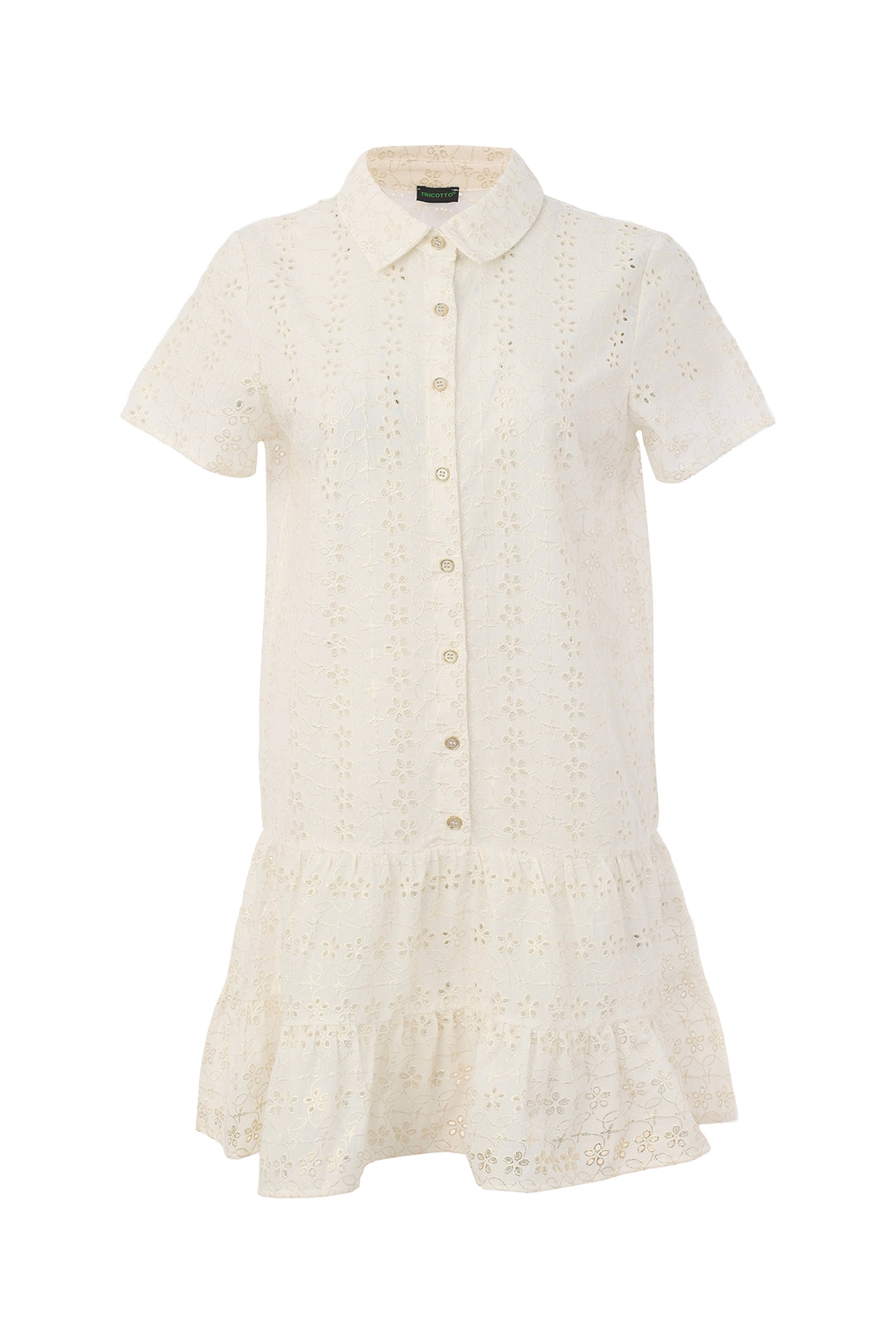 Tricotto Woven Dress with Slip 56241