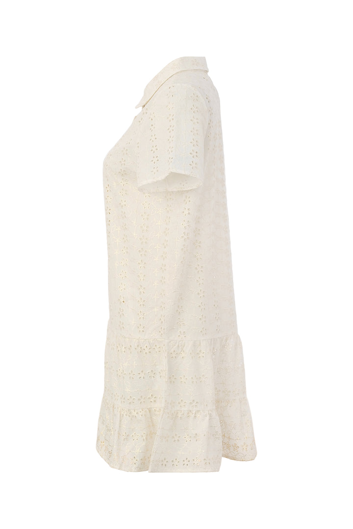Tricotto Woven Dress with Slip 56241