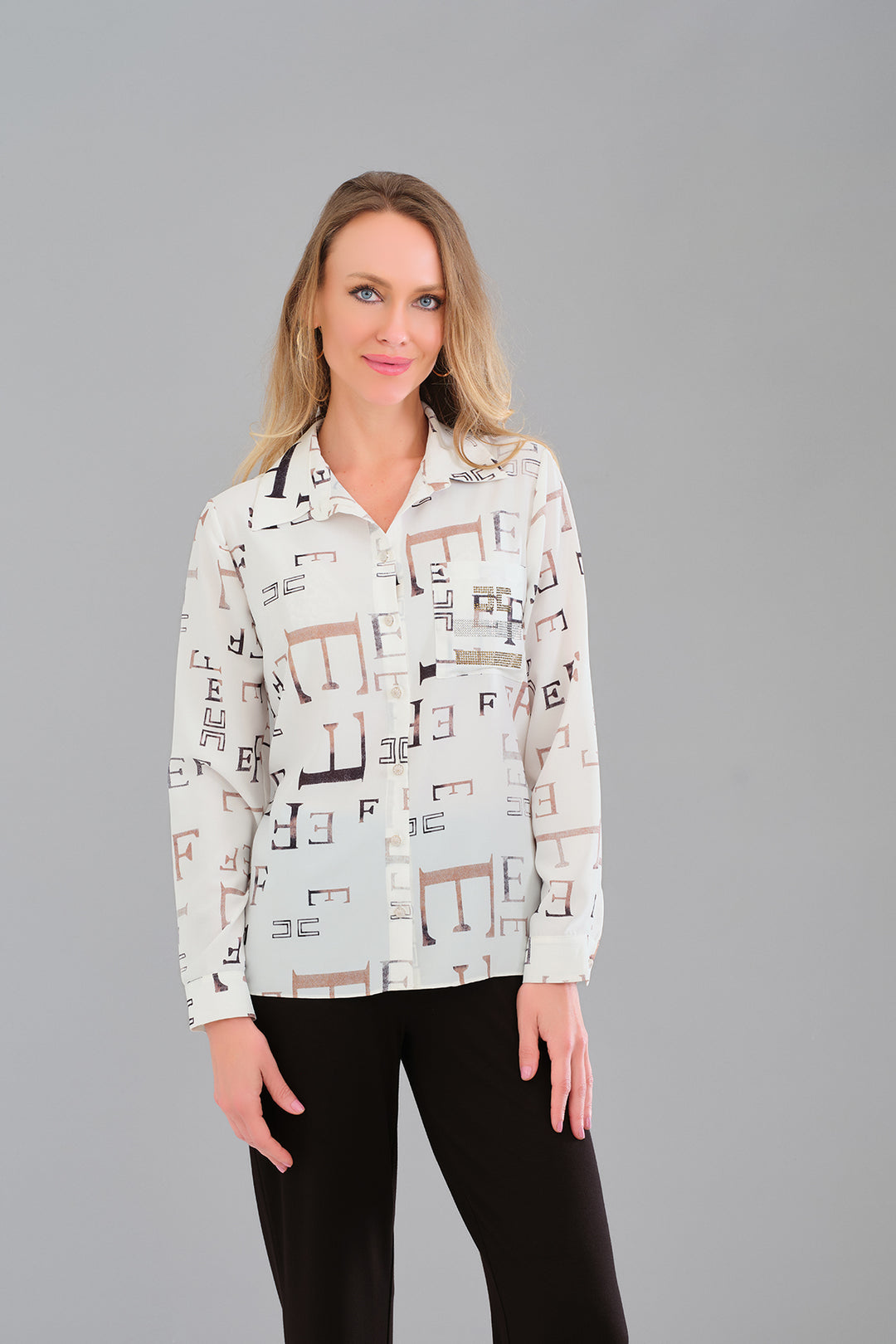 Tricotto Woven Blouse 56309