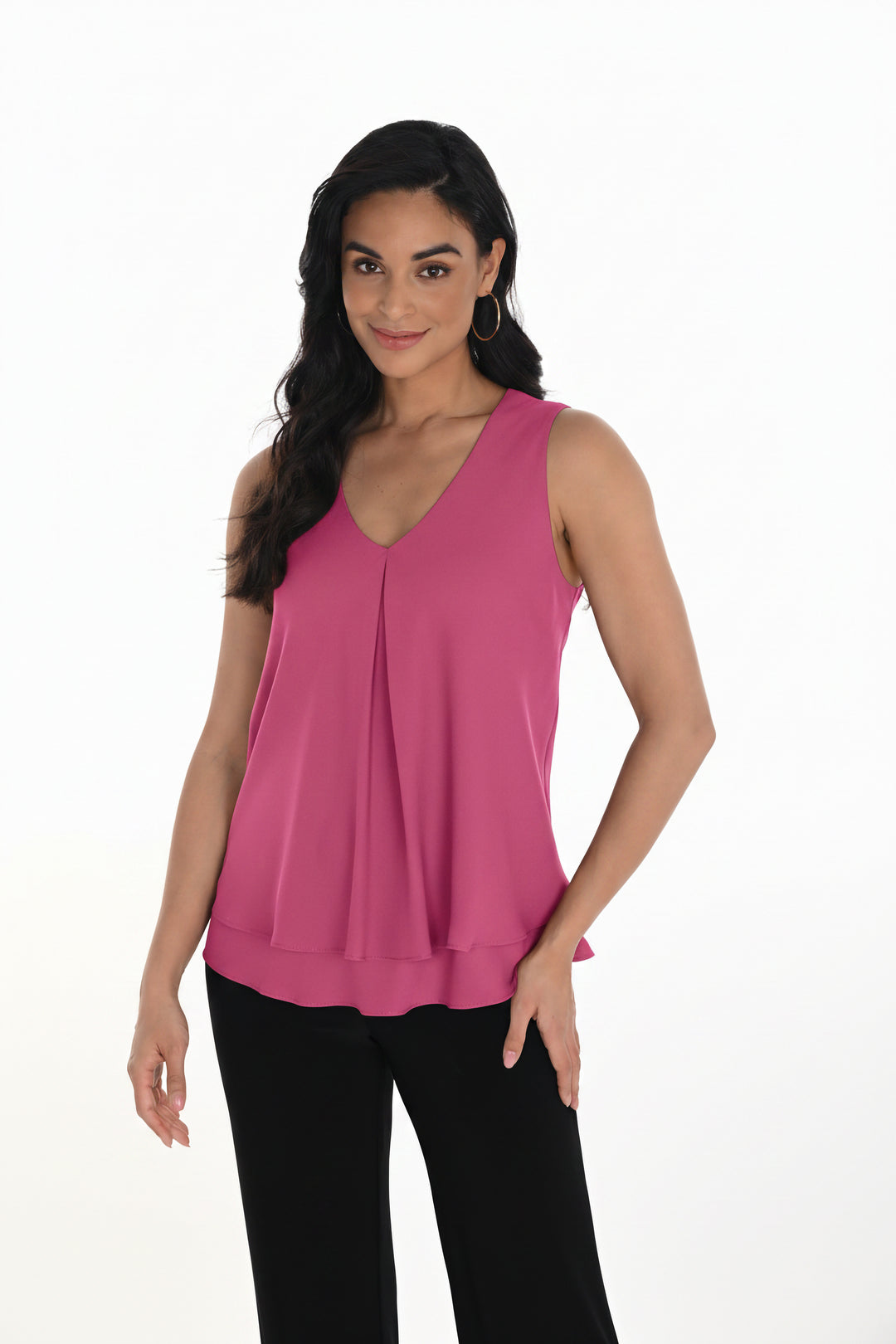 Casual V-neck Sleeveless Style 61175Ext