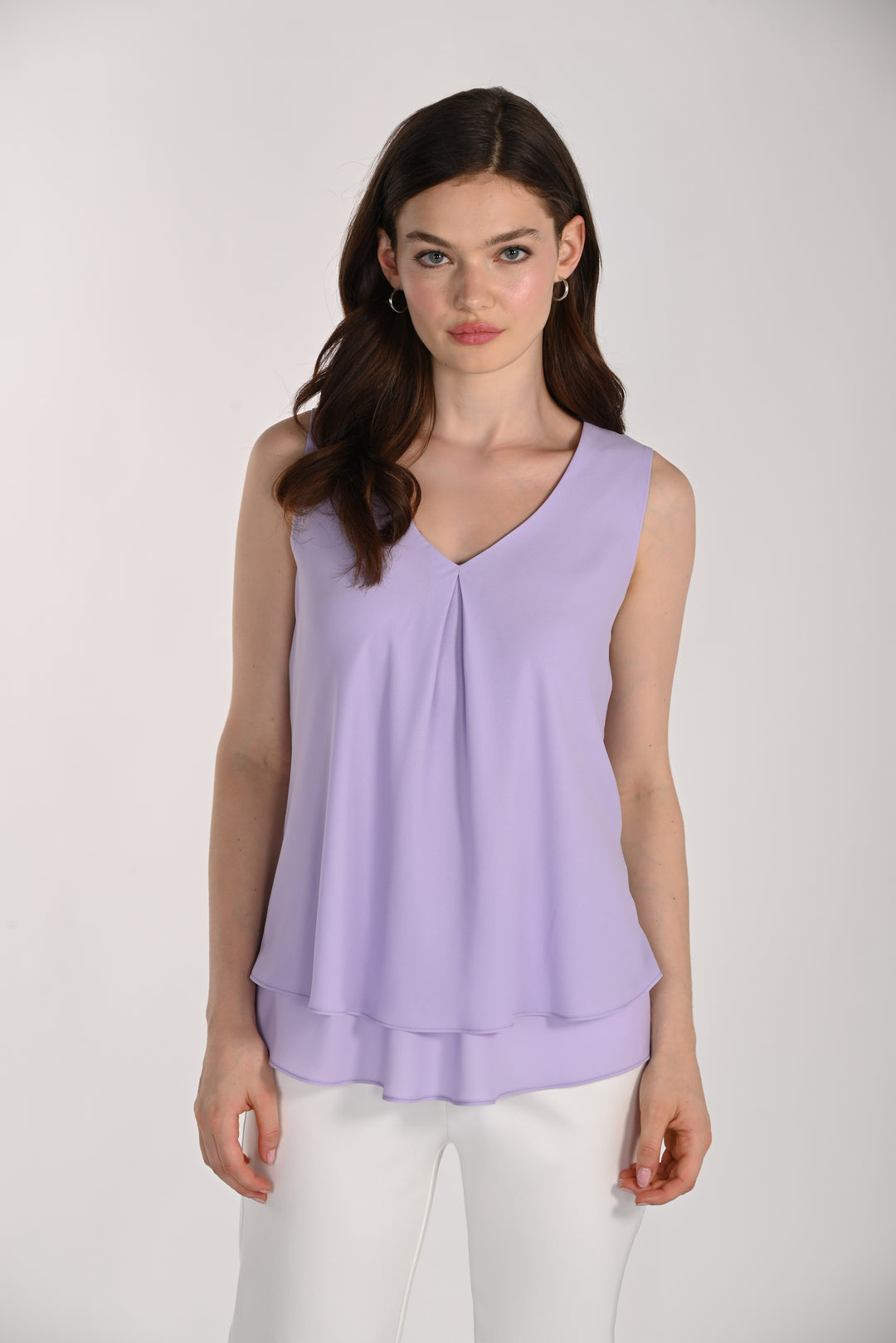 Casual V-neck Sleeveless Style 61175Ext