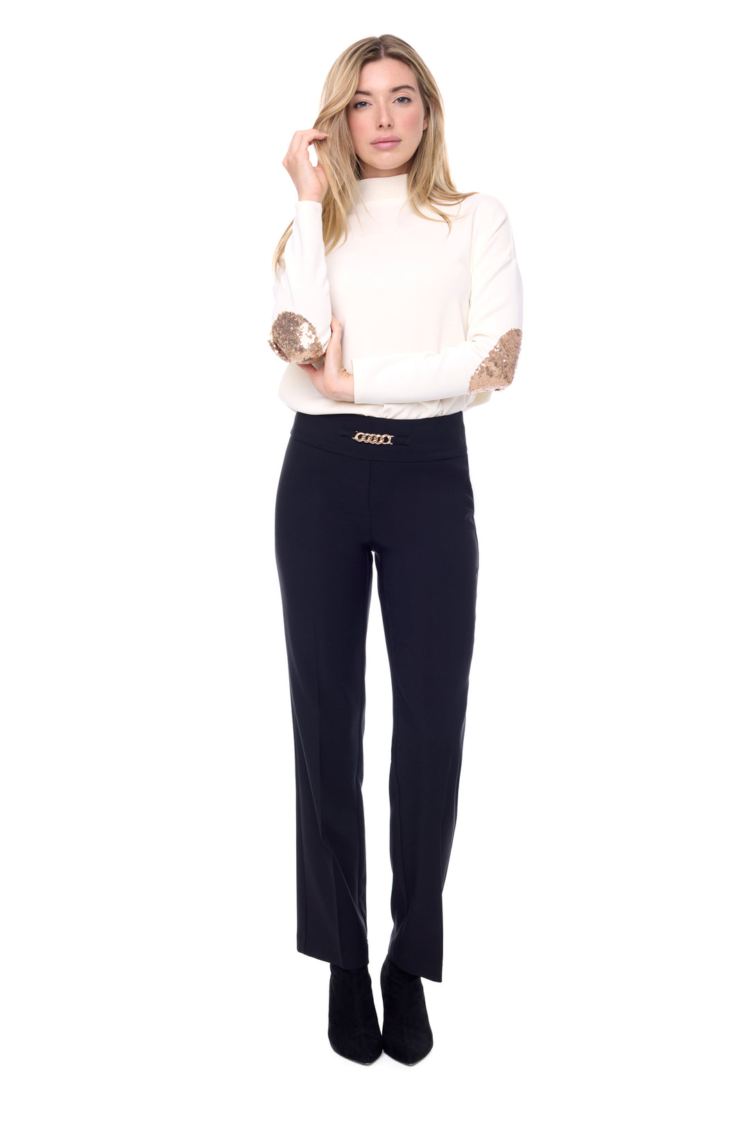 UP Womens Ponte Slim Full Length Pant 64746 – TYH Boutique