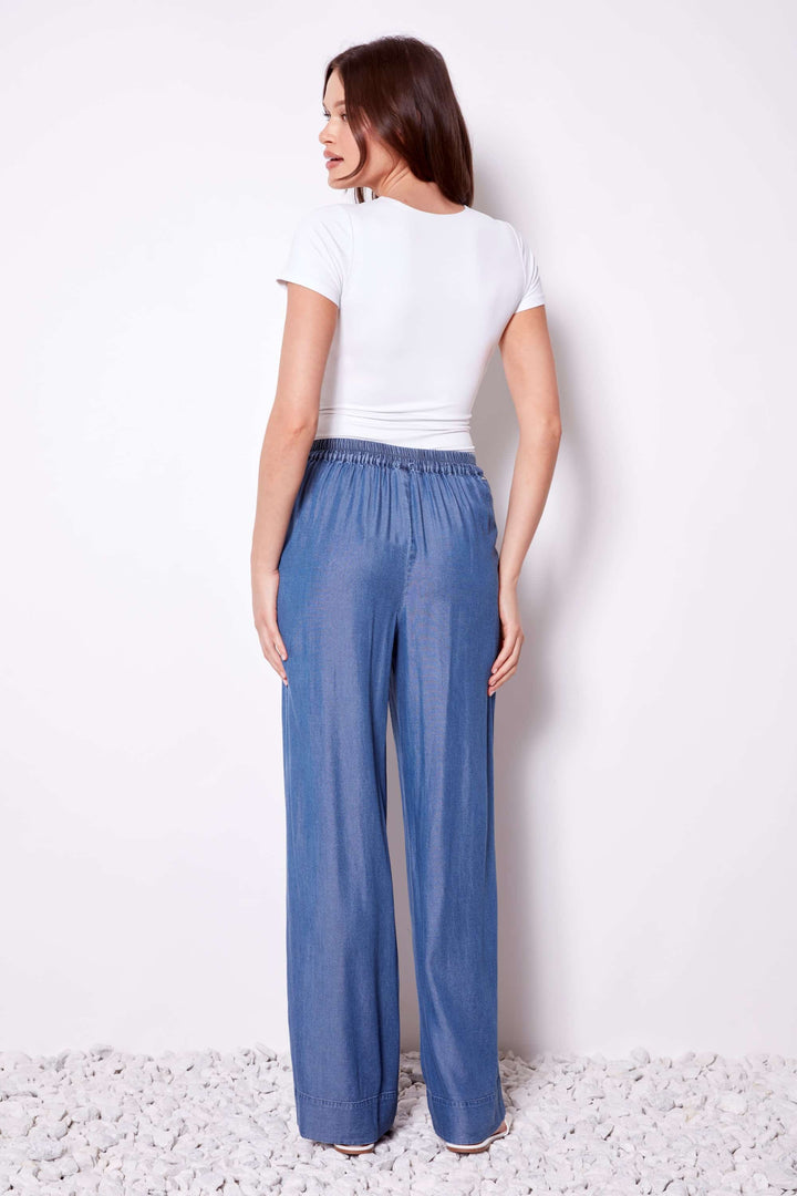 UP! Tencel Wide-leg Pant 68284