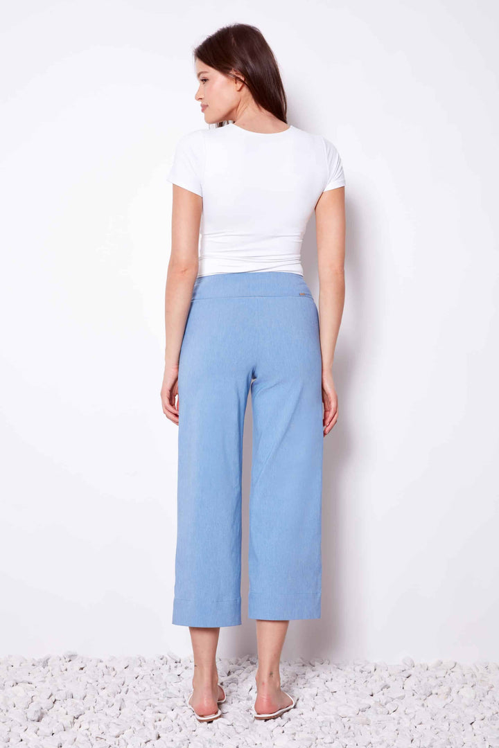 UP! Linen Effect Techno Cropped Pant 68446