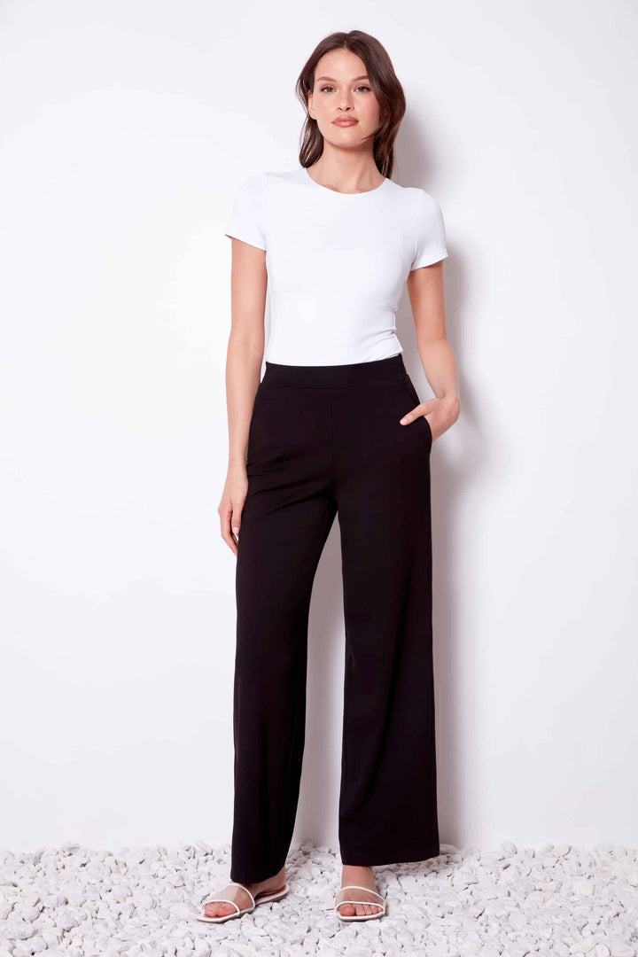 UP! Solid Amalfi Straight-leg Pant 68470