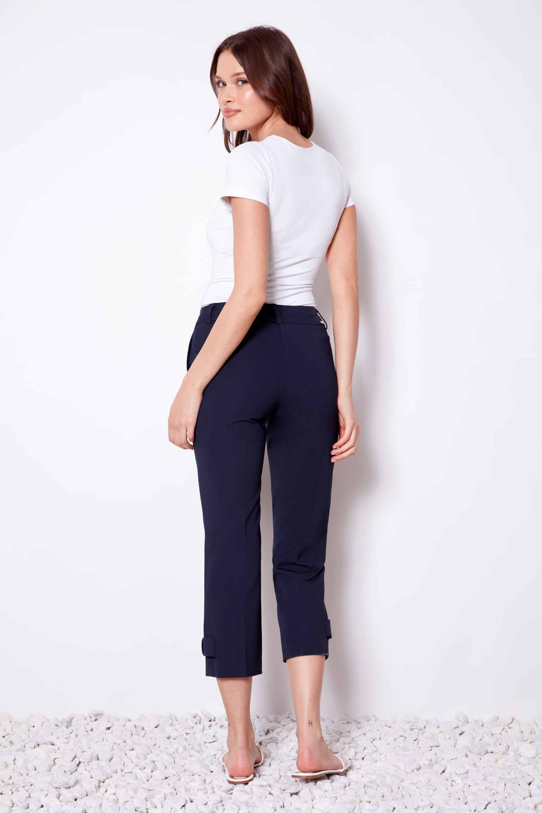 UP! Solid Compression Cropped Pant 68505