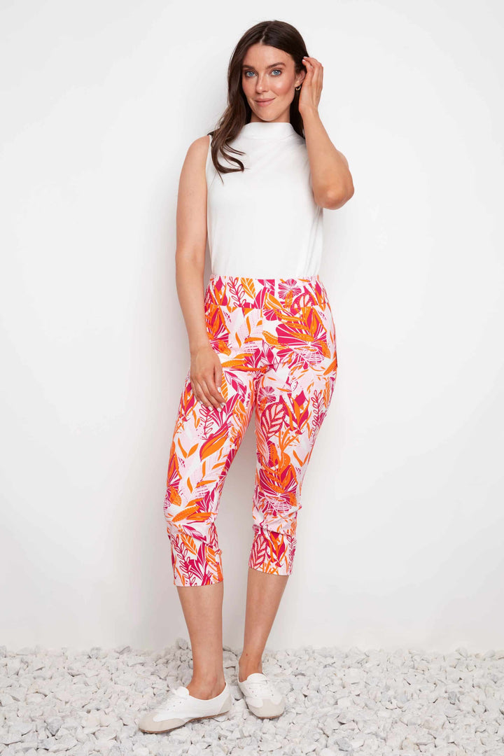 Sunset Techno Vented Capri Pant Style 68884