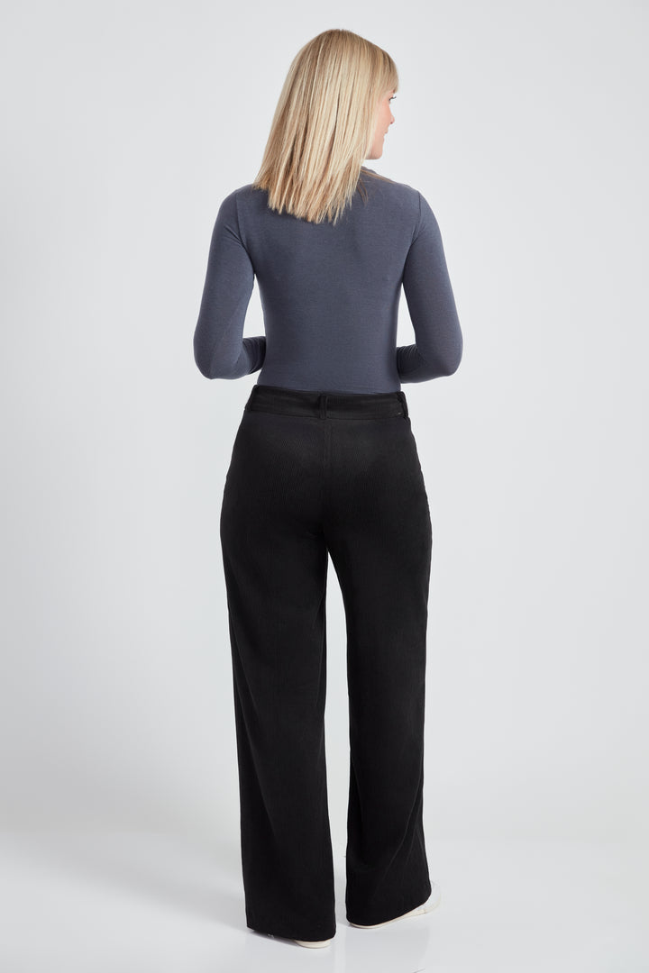 UP! Womens Wide Leg Pant With Pocket 69094