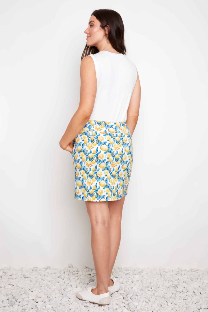 Lemon Blossom Techno Vented Skort