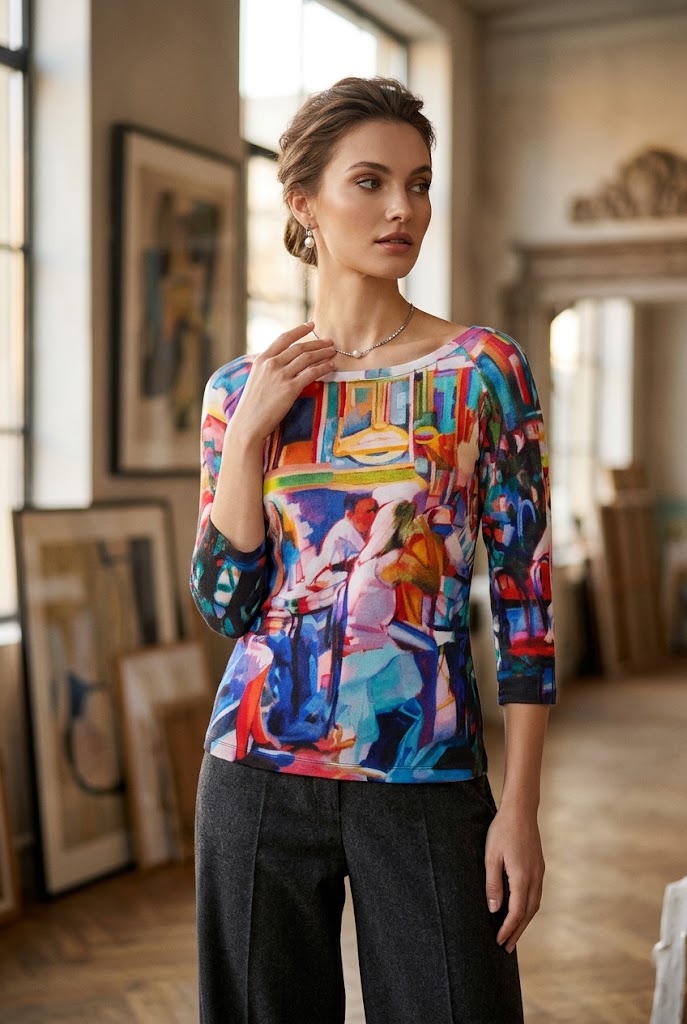 Dolcezza Knit Pullover 76610