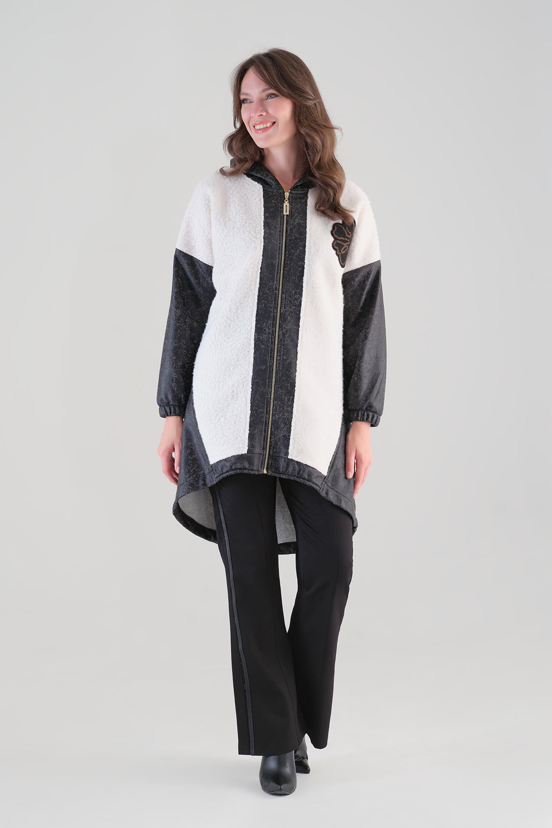 Tricotto Woven Coat 96005