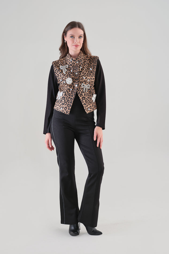Tricotto Woven Vest 96028
