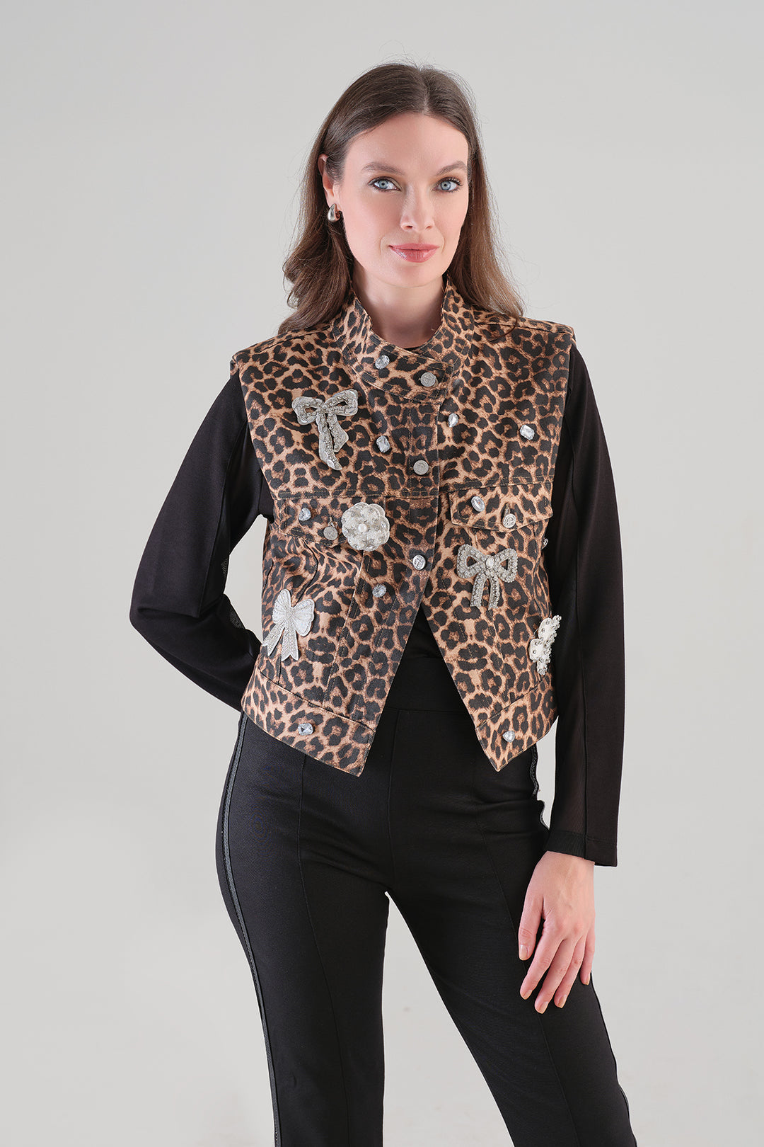 Tricotto Woven Vest 96028