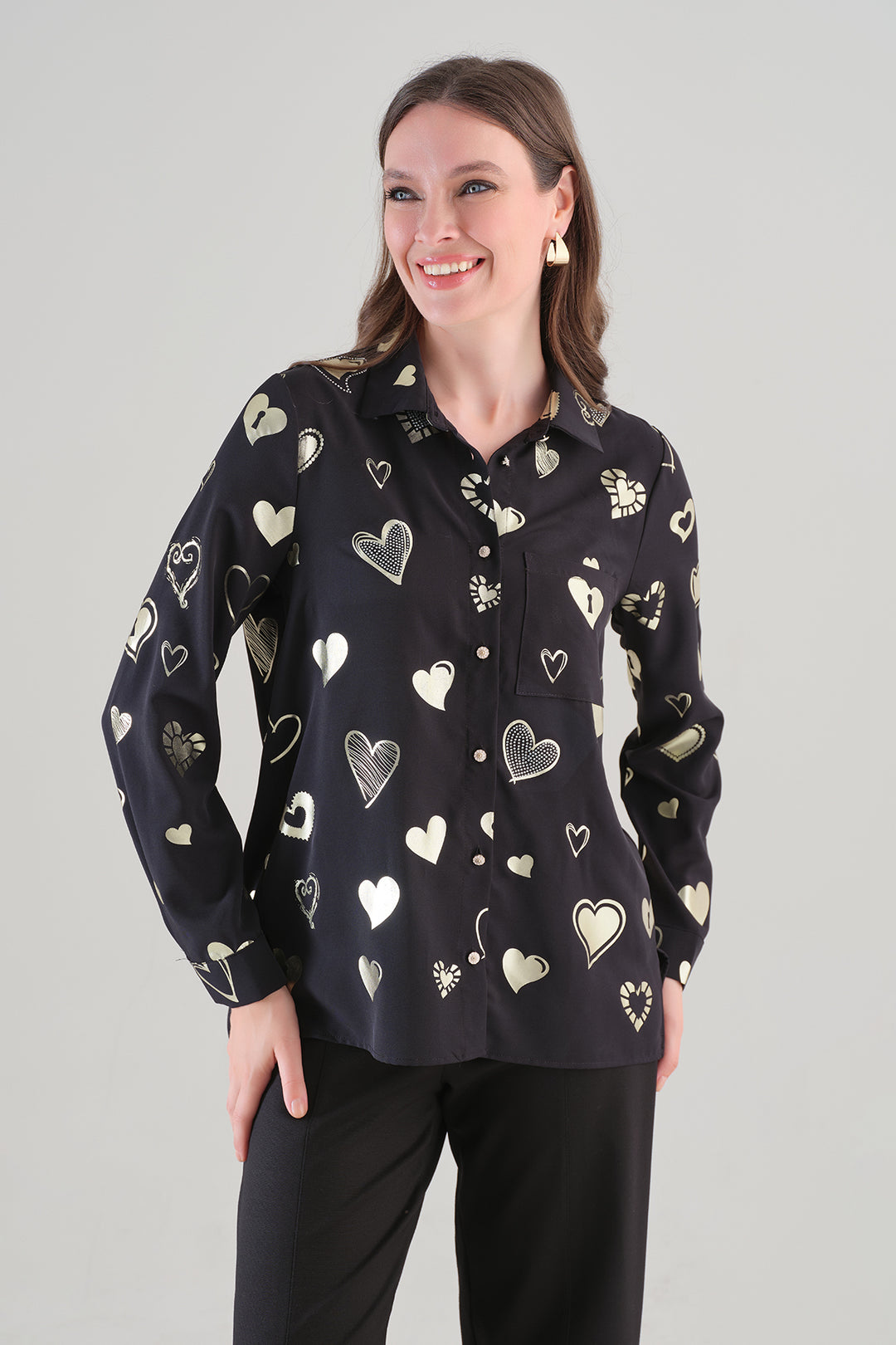 Tricotto Woven Blouse 96043