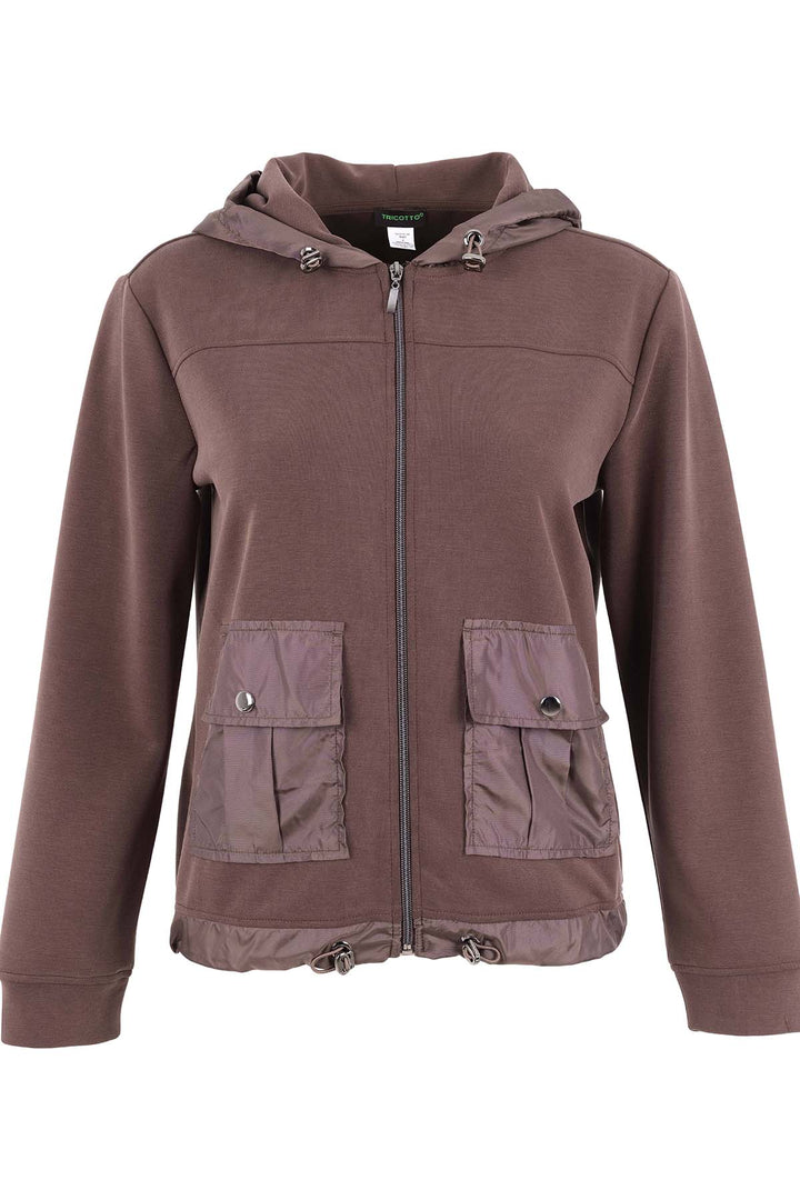 Tricotto Knit Hoodie Jacket 96091