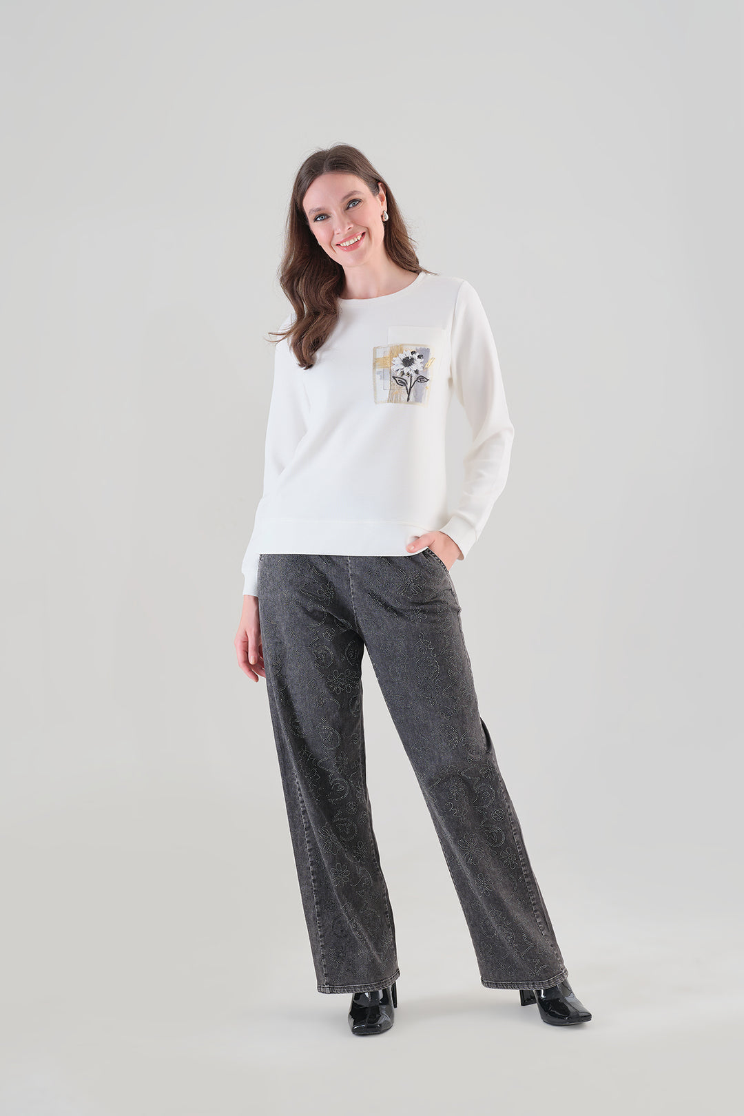 Tricotto Knit Pullover 96156