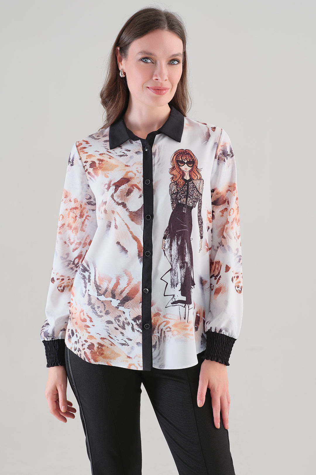 Tricotto Woven Blouse 96186