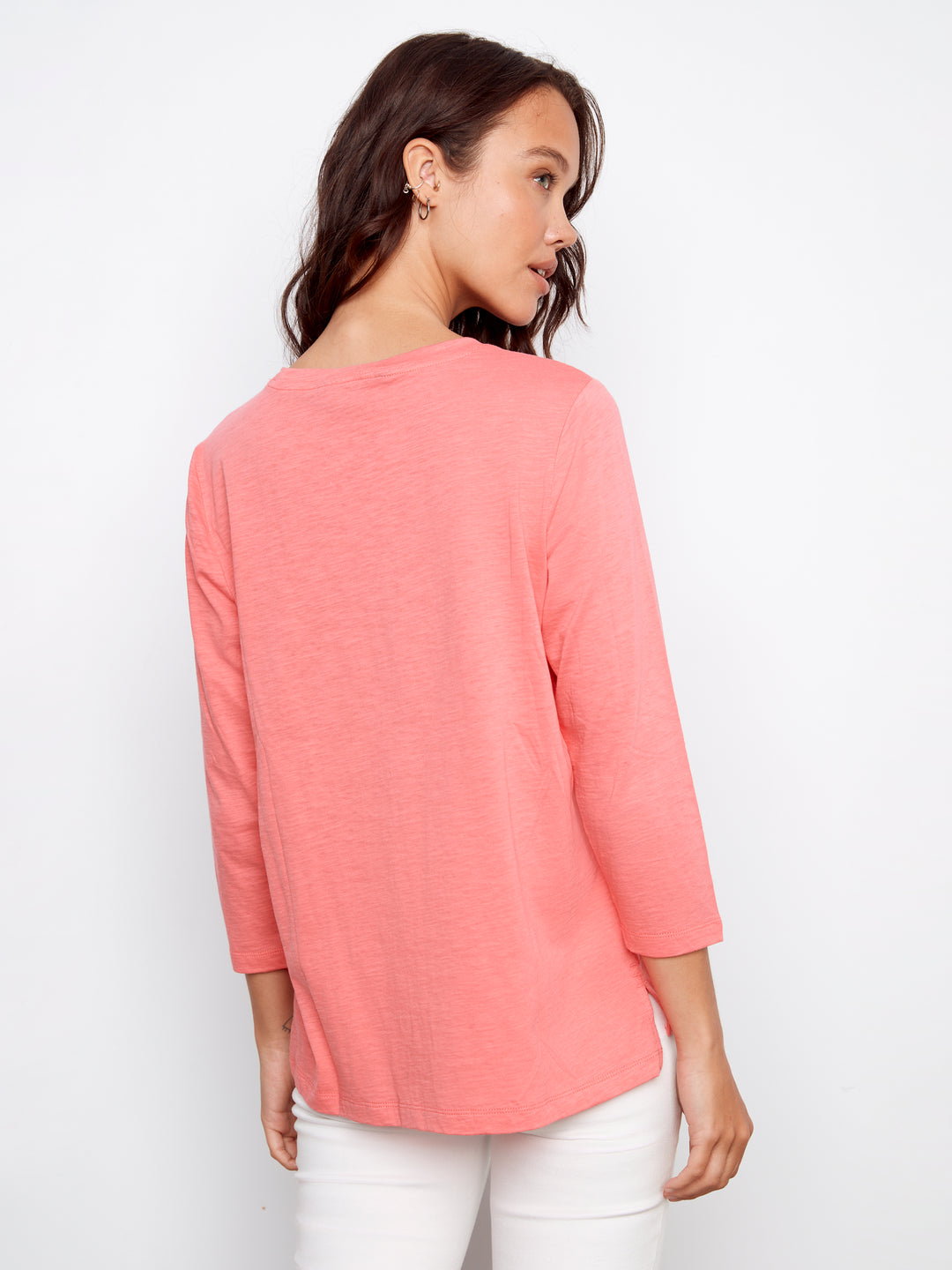Organic Cotton 3/4 Sleeve Top