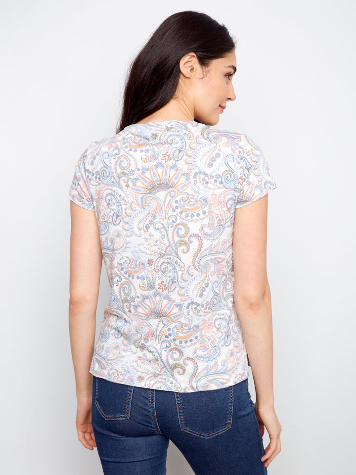 Printed Organic Cotton T-Shirt