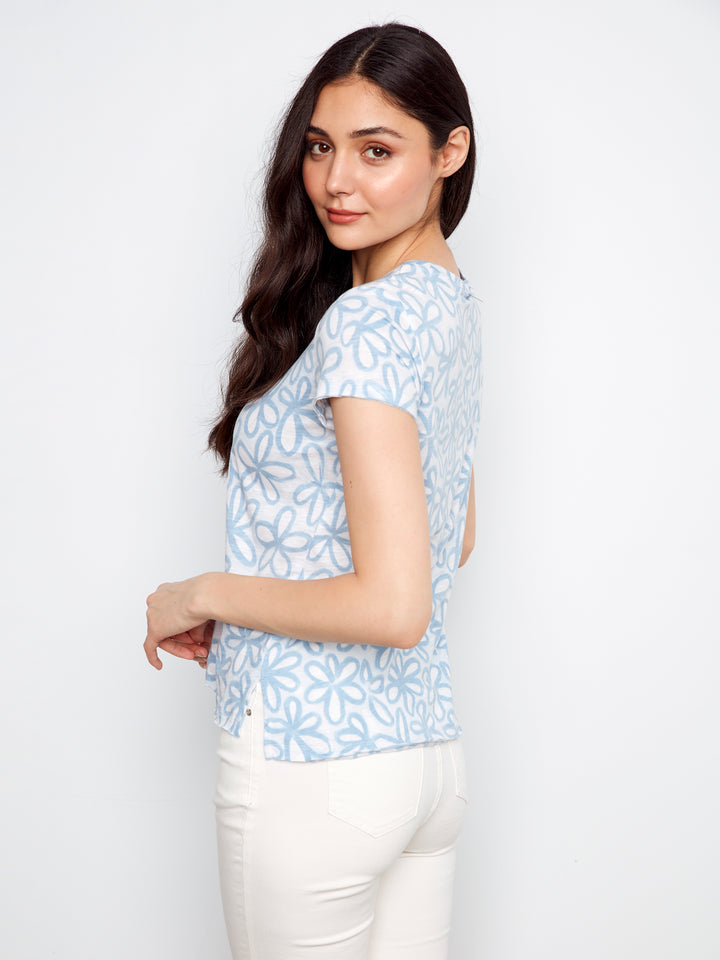 Printed Organic Cotton T-Shirt