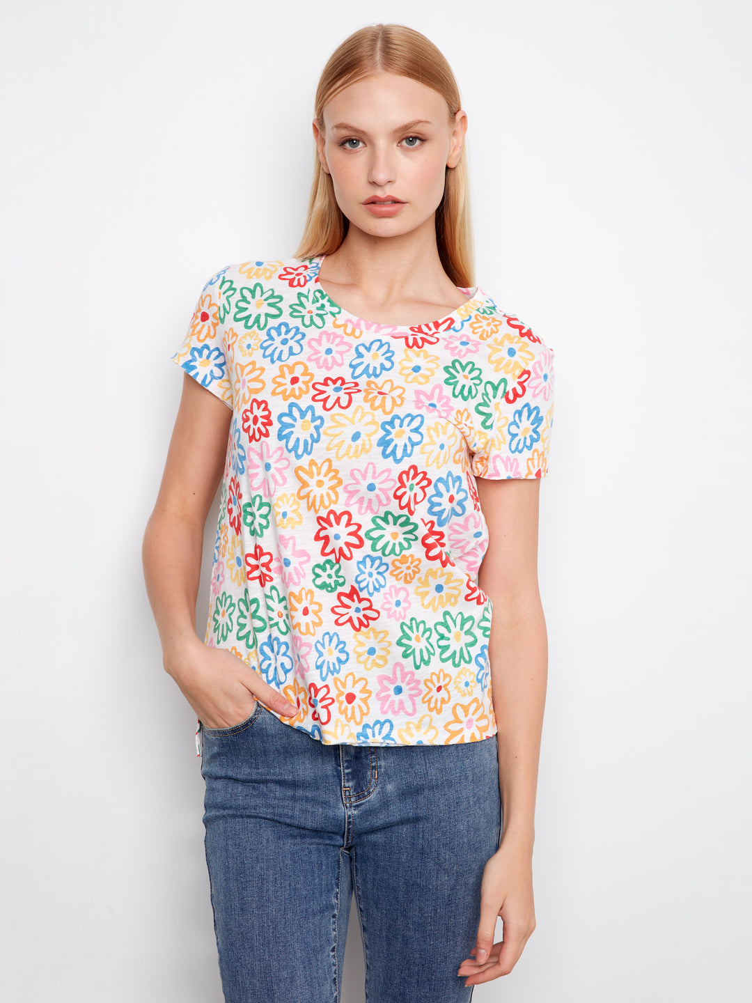 Printed Organic Cotton T-Shirt