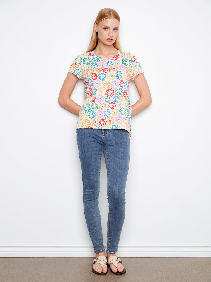 Printed Organic Cotton T-Shirt