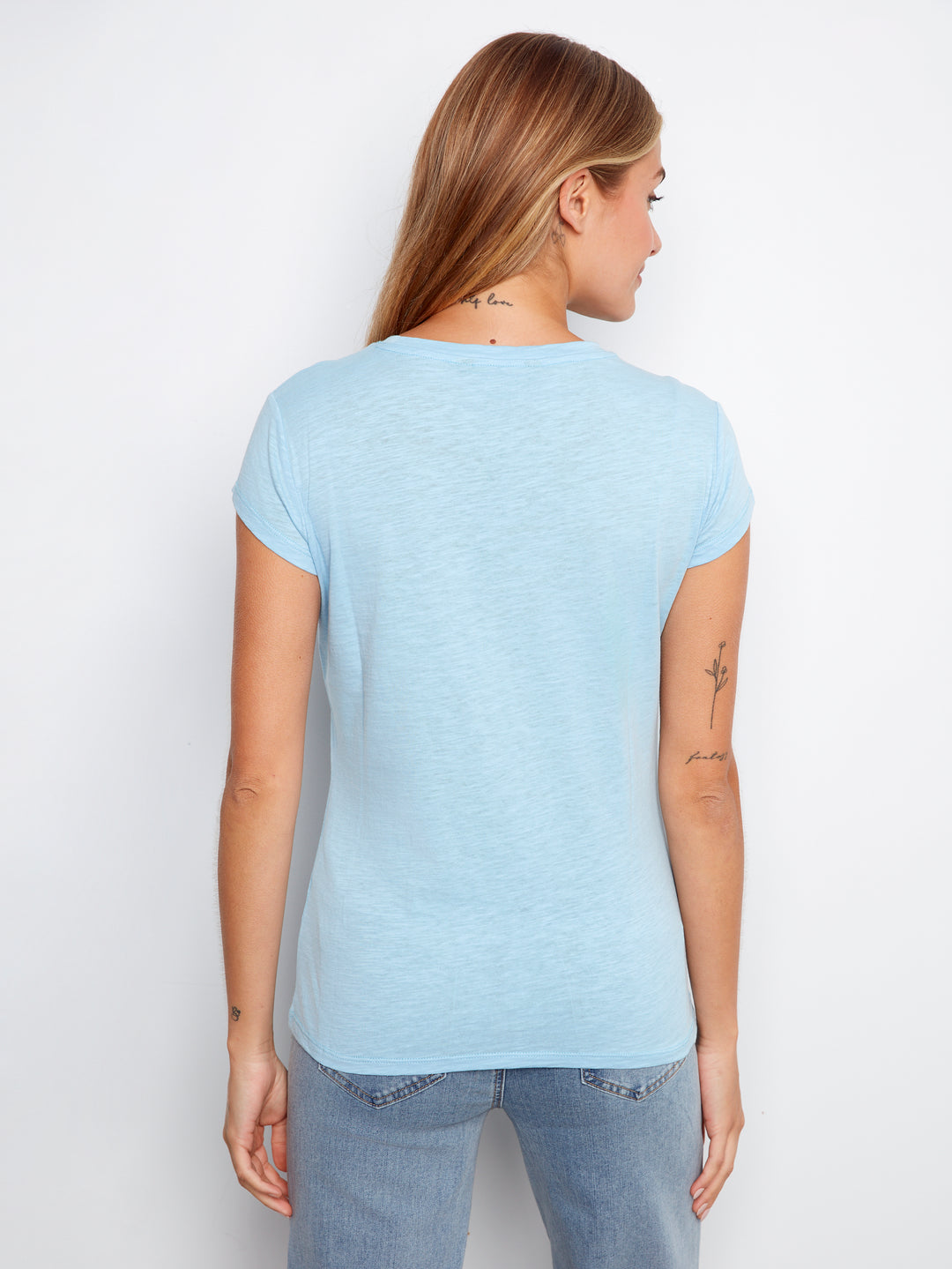 Organic Cotton T-Shirt With Heart Cut-Out