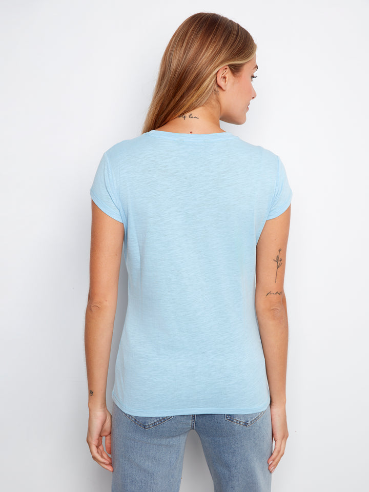 Organic Cotton T-Shirt With Heart Cut-Out