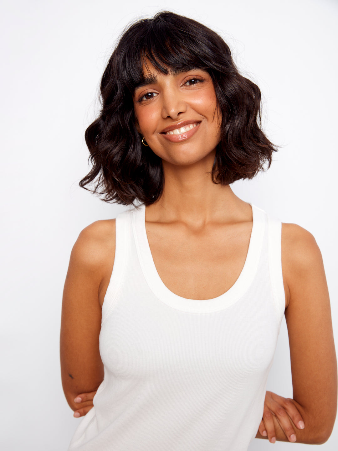Tencel Ribbed Tank Top