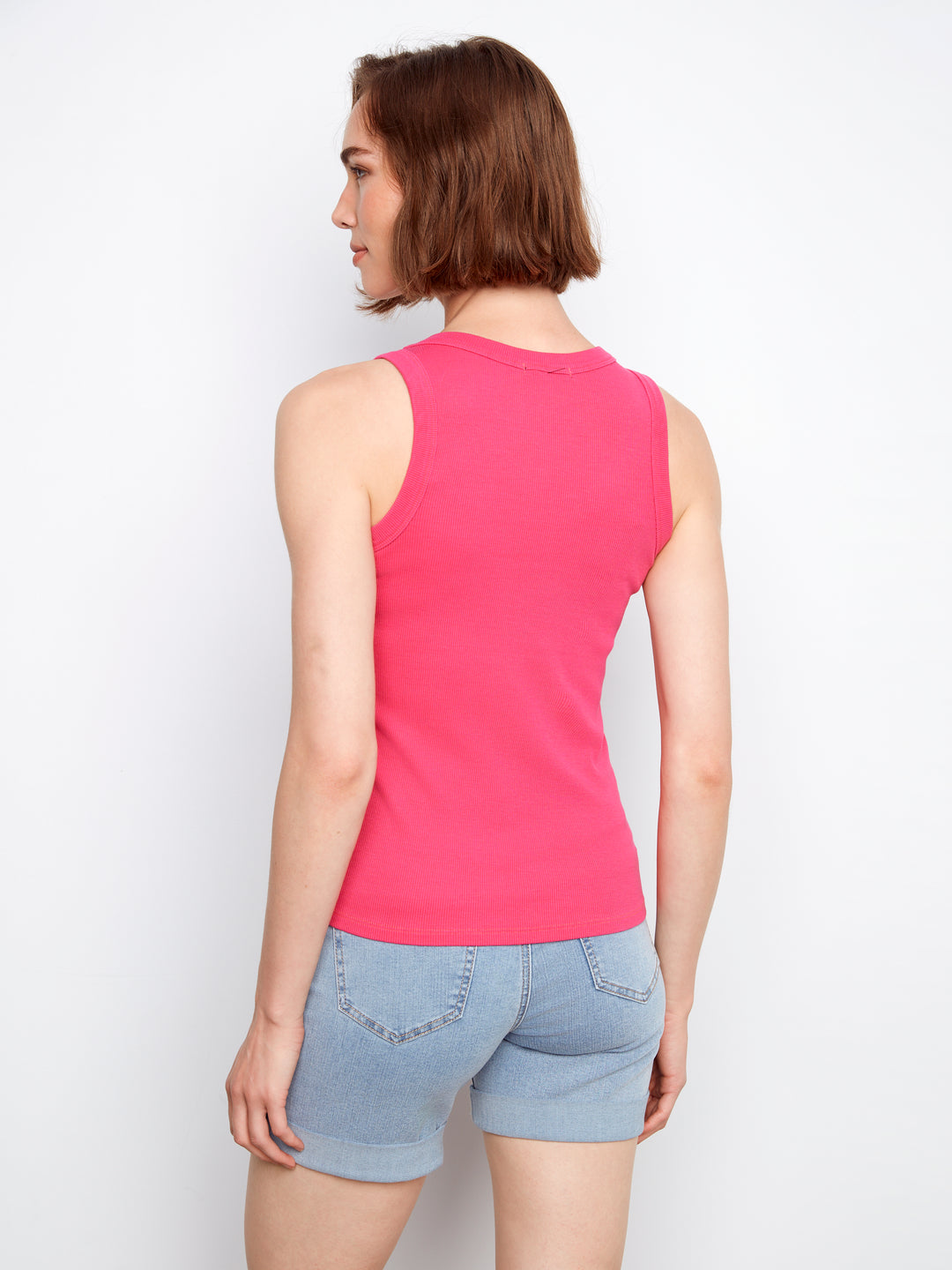 Tencel Ribbed Tank Top