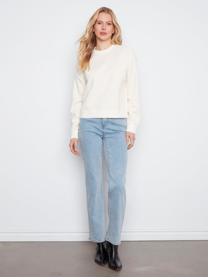 Long Sleeve Crew Neck Sweatshirt