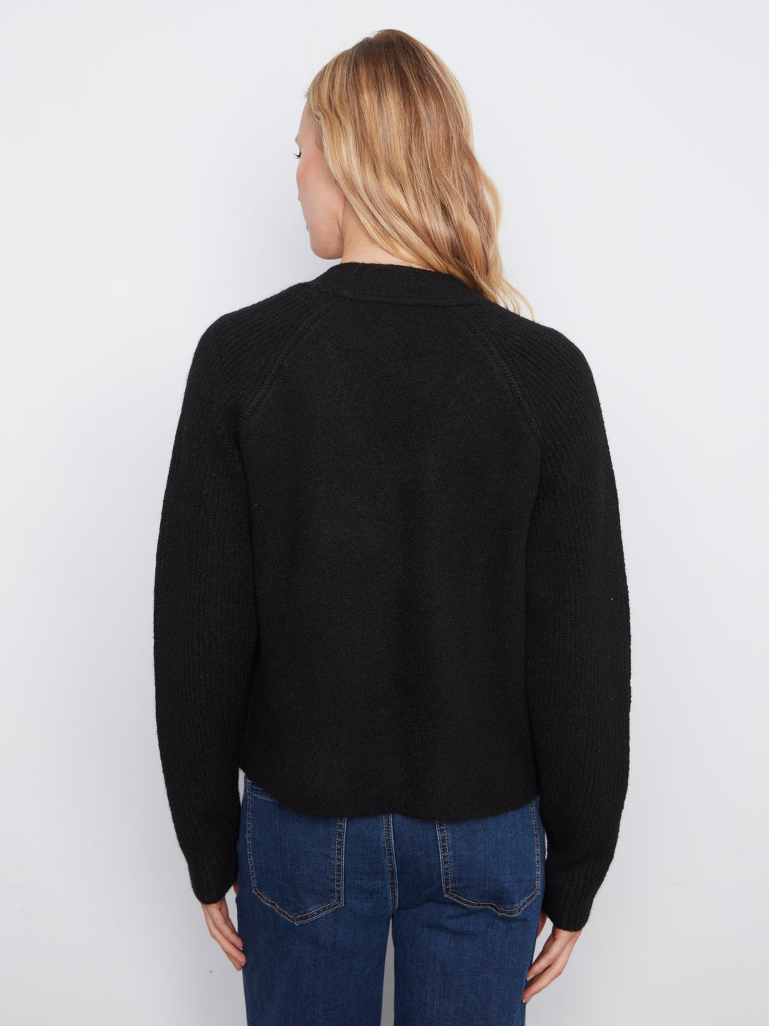 Long Sleeve Front Flap Cardigan