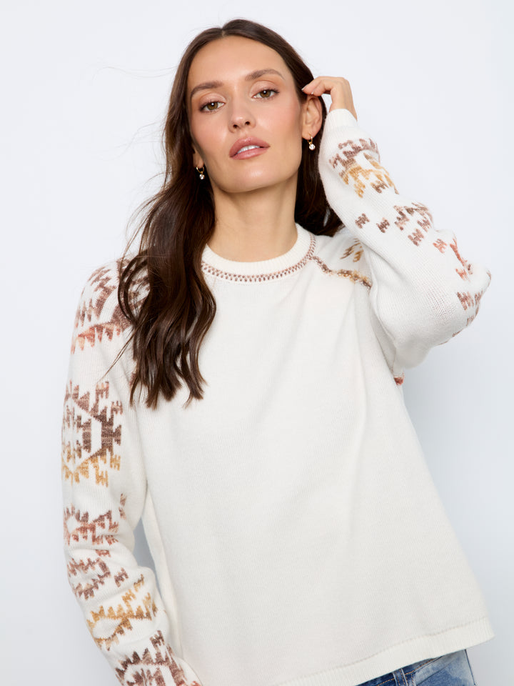 Double Layers Reversible Raglan Long Sleeve Sweater