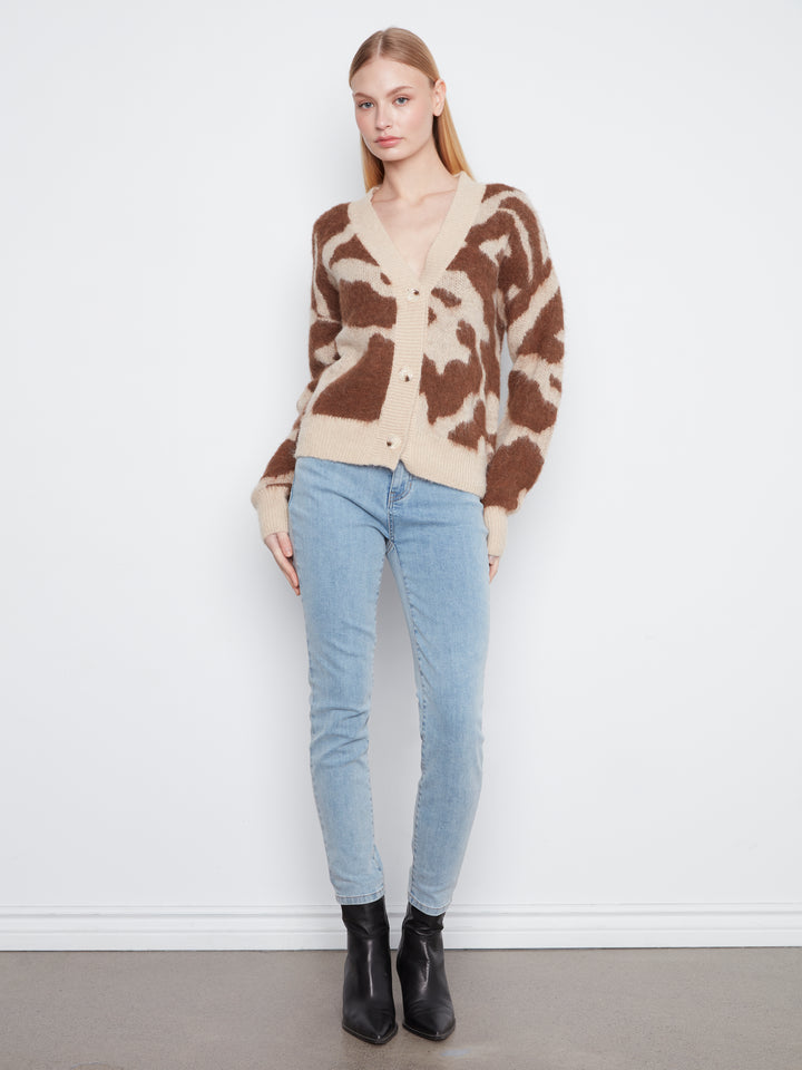 Long Sleeve Drop Shoulder Cardigan