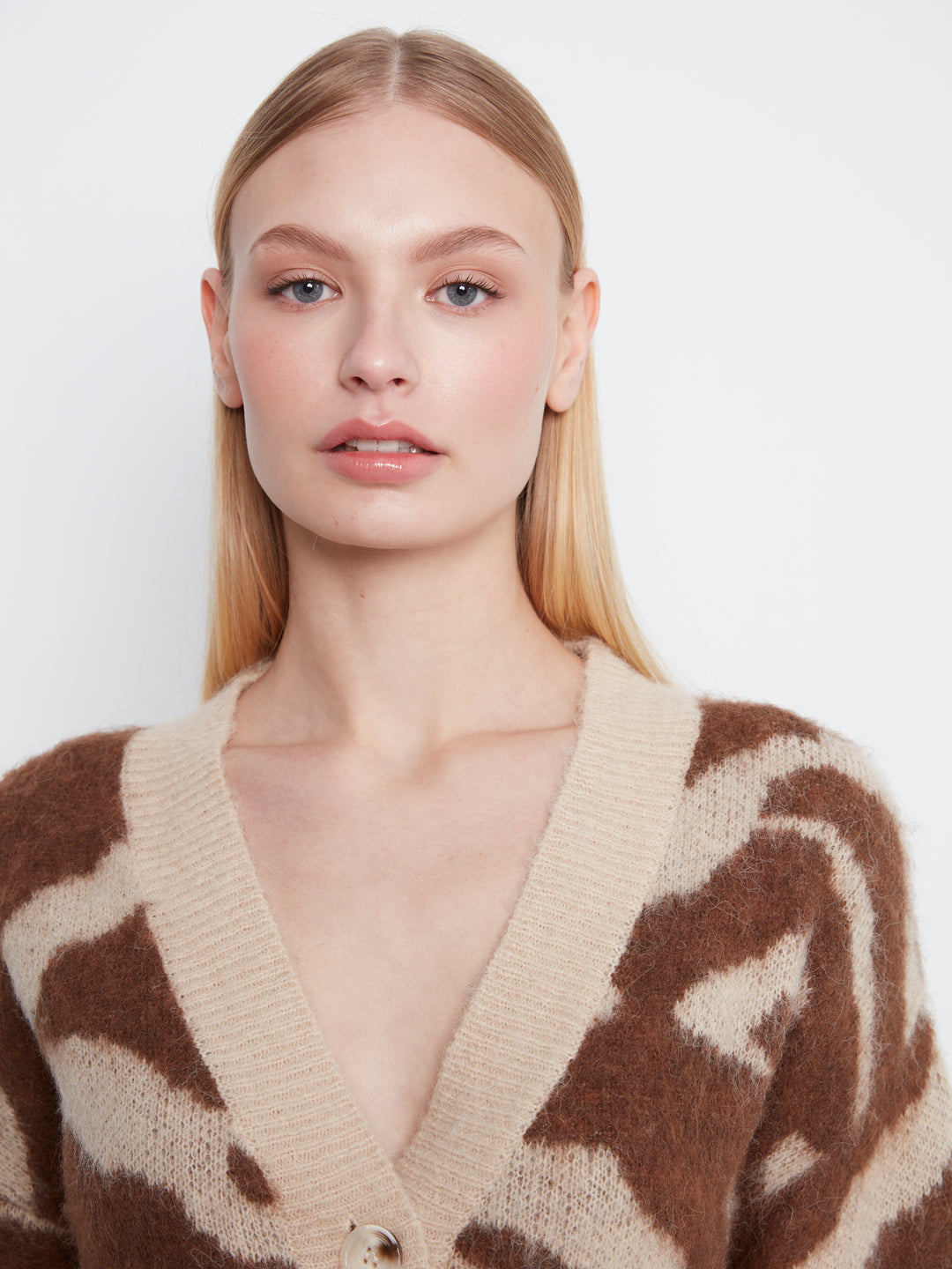 Long Sleeve Drop Shoulder Cardigan